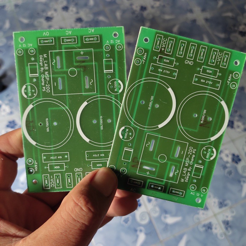 PCBภาคจ่ายไฟ MSP-200 จำนวน 1แผ่น/ชุด