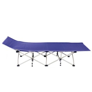 เตียงพับได้ รุ่น10ขา ขนาด 190 cm สีน้ำเงิน#416