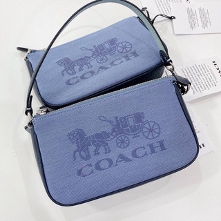 NOLITA 19 IN COLORBLOCK WITH HORSE AND CARRIAGE (COACH C8327)