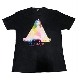 HOT SALINGเสื้อยืดผ้าฝ้ายKaty Perry : The Prismatic Tour S-5XL