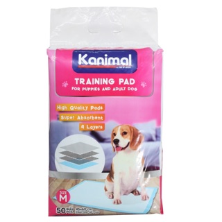 Kanimal Training Pad size M (45x60cm)50ชิ้น แผ่นรองซับ