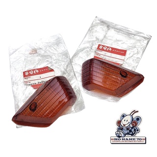 Mika โคมไฟเลี้ยวกระจก sen reting Rear suzuki rc80 rc100 rc 100 80 bravo original