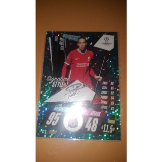 Match Attax Extra 20/21 Signatyle Style Van Dijk