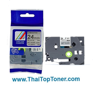 เทปพิมพ์อักษร TZ2-M951 (เทียบเท่า) Brother TZE-M951