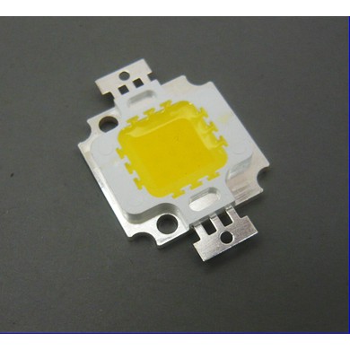 (5ชิ้น) หลอดไฟ DIY LED 10W Warm White LED High Power 900LM 9-12V LED SMD แสงสีขาวอมเหลือง