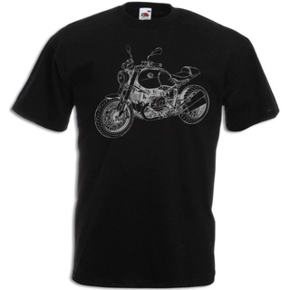 ขายดี!เสื้อยืด ผ้าฝ้าย พิมพ์ลาย Mit Rninet Grafik R Ninet Motorcyle Rally R Nine Motorrad Fahrer พรีเมี่ยม ของขวัญวันขอบ