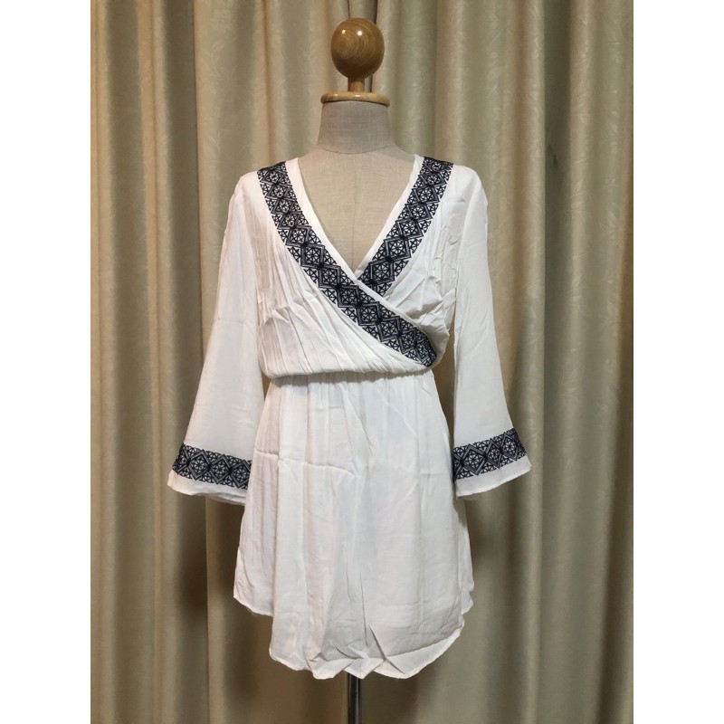 เดรสงานแบรนด์ ป้ายZalora ไซส์ M