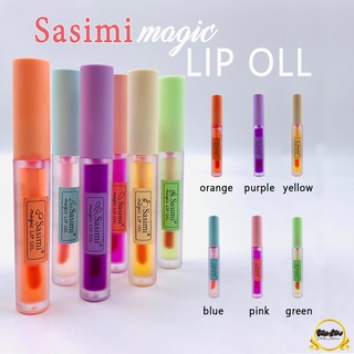 Sasimi magic LIP OLL ลิปสติก ลิปกลอส เครื่องสําอาง ลิป ให้ความชุ่มชื้นติดทนนาน กลิ่นหอม ลิปแมท ลิปแมทจุ่ม S895