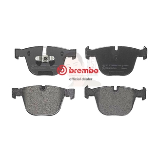 P06 053B ผ้าเบรก-R-แท้ BREMBO รุ่น Black : BMW ซีรี่ส์ 7 (F01) 730d 740 750 760 10-&gt; การันตีคุณภาพมาตรฐานโดย " เครอป ...