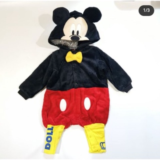 Babydoll X​ Disney​ แบรนด์ญี่ปุ่น​​ ใหม่ป้ายห้อย​ รอมเปอร์กันหนาวของเด็ก
