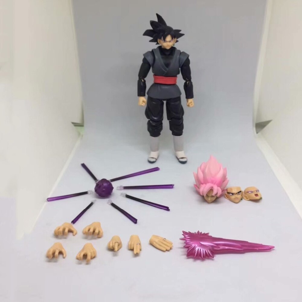 Demoniacal Fit Goku Black Rose Zamasu Dragon Ball Z PVC Action Figure DBZ  Brinquedos