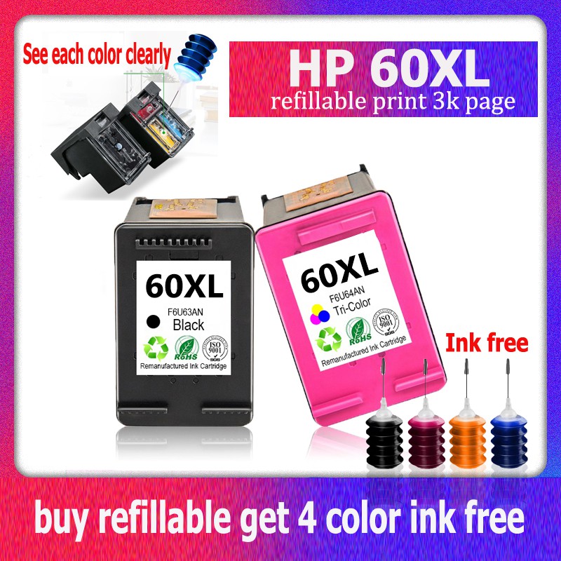 hp 60 compatible ink cartridge