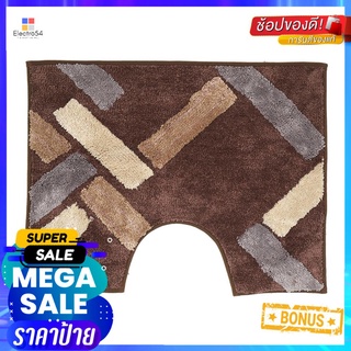 พรมห้องน้ำ HOME LIVING STYLE SPARK สีน้ำตาลPEDESTAL RUG HOME LIVING STYLE SPARK BROWN