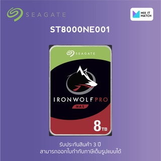 SEAGATE IronWolf Pro HDD 3.5" 8TB SATA-III 7200rpm Cache 256MB (ST8000NE001)