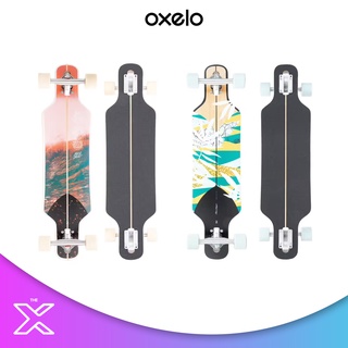 OXELO ลองบอร์ดรุ่น 100 Drop (พิมพ์ลายดอกไม้) 8615097