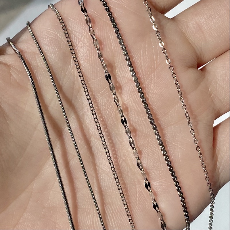 สร้อยคอ มินิมอล สร้อยสแตนเลส 316L