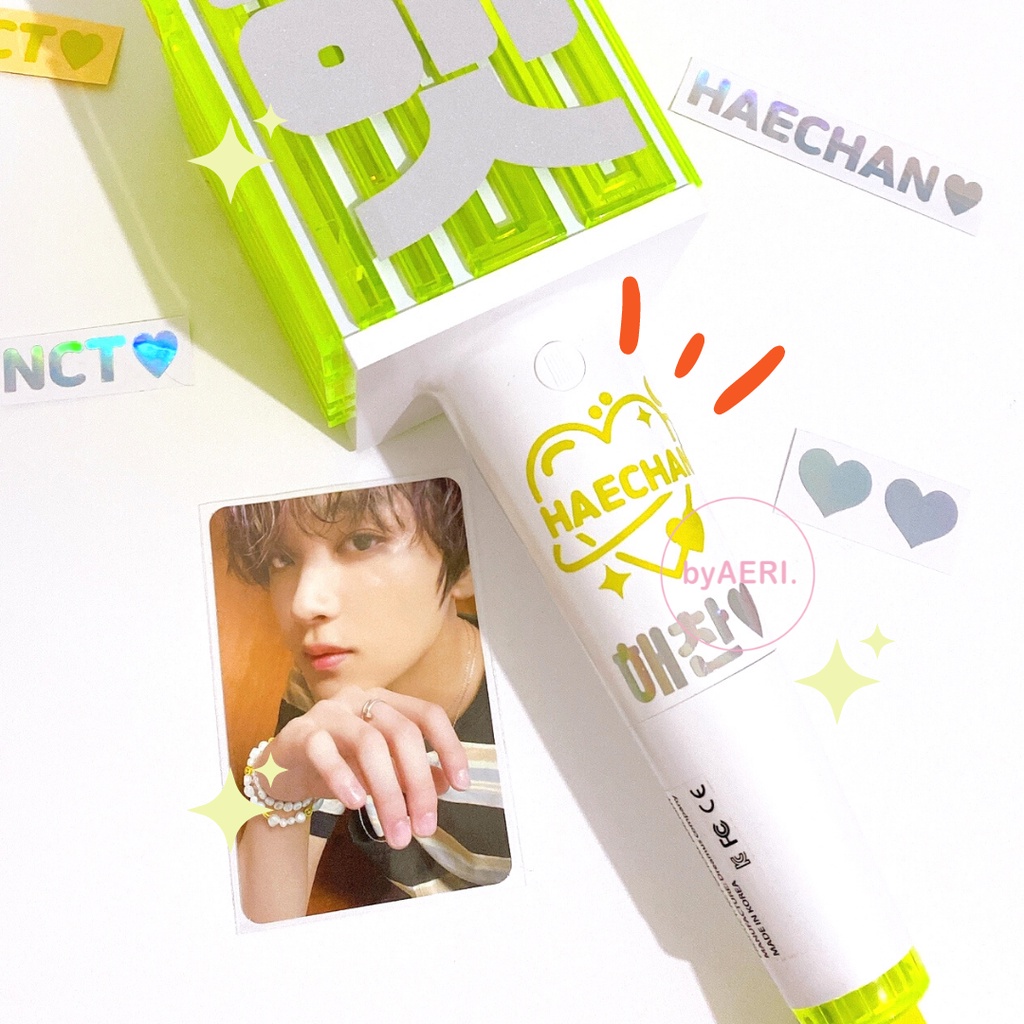 MINI ICON STICKER (NAME) DECO STICKER (REFLECTIVE & HOLOGRAM)
