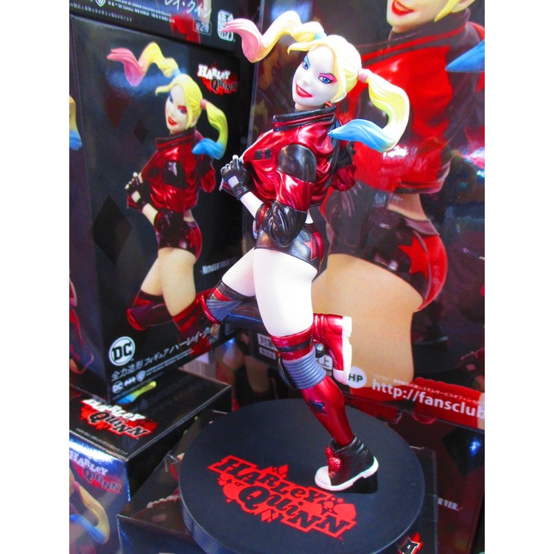 ฟิกเกอร์แท้🇯🇵 New BATMAN Best modeling figure Harley Quinn(metallic color) 20cm Japan