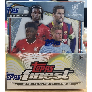 พร้อมส่ง !!! 2020-21 Topps Finest UEFA Champions League Soccer Hobby Box