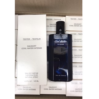 Davidoff Cool Water Intense EDP For Men 125ml กล่องเทสเตอร์(เช็คสต้อคก่อนทำรายการนะคะ)