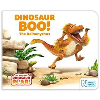 มือ1 พร้อมส่ง DINOSAUR BOO! THE DEINONYCHUS (THE WORLD OF DINOSAUR ROAR!) (BB)