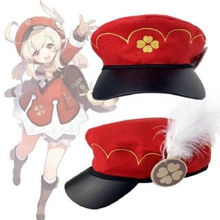 Genshin Impact Klee Embroidered Hat Around Cartoon Beret Halloween Cosplay Props