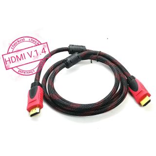 สายHDMI สายถักเวอร์ชั่น 1.4 (1.5เมตร)