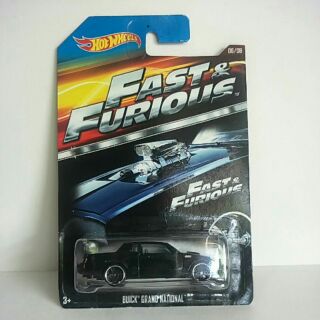 รถเหล็ก Hot wheels BUICK GRAND NATIONAL FAST&amp;FURIOUS (PB01)