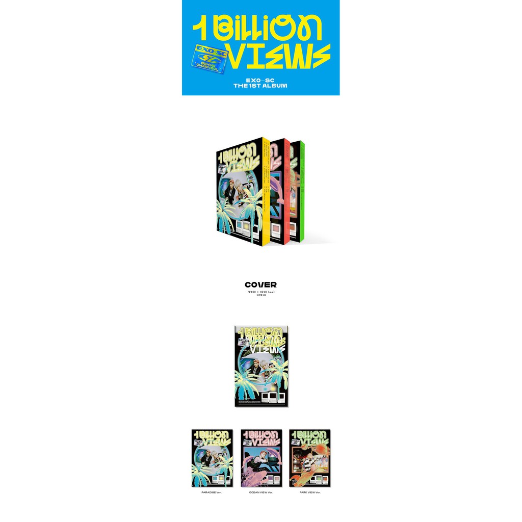 EXO-SC - 1 BILLION VIEWS / 1ST ALBUM