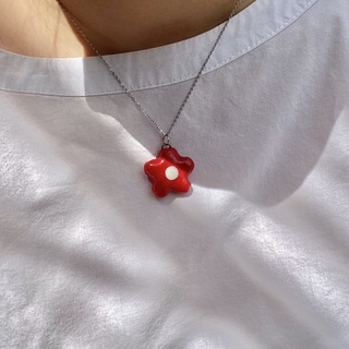 สร้อยดอกไม้ Piji Handmade Flower Necklace