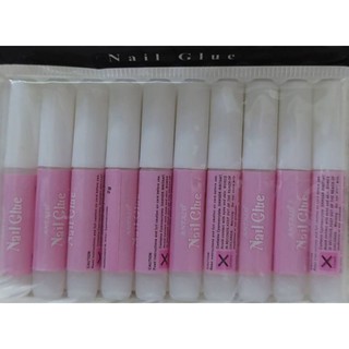 พร้อมส่ง!กาวติดเล็บปลอม,กาวติดเล็บสีเจล ขนาด2.g