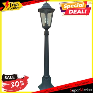 🔥แนะนำ!! ไฟทางเดิน DL6270/600A-M CARINI METAL/GLASS CLASSIC BLACK 1LIGHT ไฟสนาม GARDEN LAMP DL6270/600A-M CARINI METAL/G