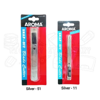 Aroma มีดคัตเตอร์ รุ่น Silver-11, Silver-51