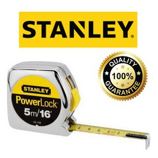 ตลับเมตร 5 เมตร STANLEY POWERLOCK 33-158