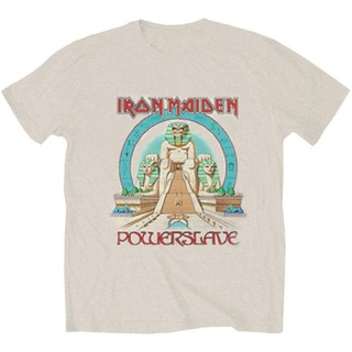 ขาย IRON MAIDEN -- POWERSLAVE อียิปต์ Tshirt โลหะเอ็ดดี้ U|F