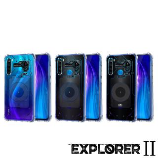 เคส สำหรับ Xiaomi Redmi Note 8 [Explorer II Series] 3D Anti-Shock Protection TPU Case