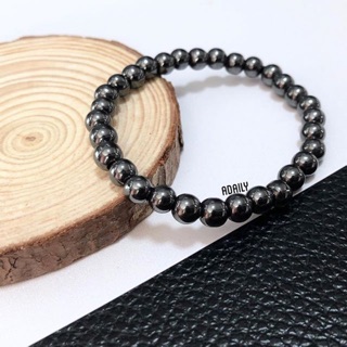 [พร้อมส่ง] 🔮กำไลหินเฮมาไทท์ 🔮Hematite Braclet