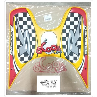 ยางปูพื้น​ ยางวางเท้า ยางรองเท้า แผ่นรองพื้น SCOOPY-I​ สกูปปี้ไอ ปี2009-ปี2011 รุ่นแรก HONDA