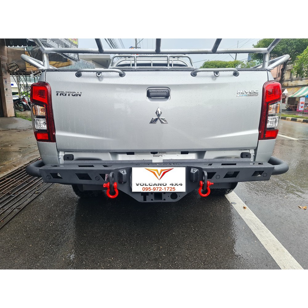 กันชนท้ายออฟโรด มิตซูบิชิ ไทรทัน Mitsubishi Triton 2005-2023 R35 rear off road bumper