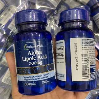 Puritans Alpha Lipoic Acud 300mg./60tables