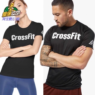 [S-5XL]Reebok REEBOK CROSSFIT เสื้อยืดลําลอง ผ้าฝ้าย แขนสั้น พิมพ์ลาย สําหรับผู้ชาย และผู้หญิง