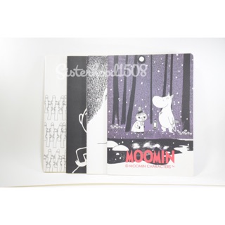 สมุดปกอ่อนลาย Moomin1 ขนาด 7*10 นิ้ว