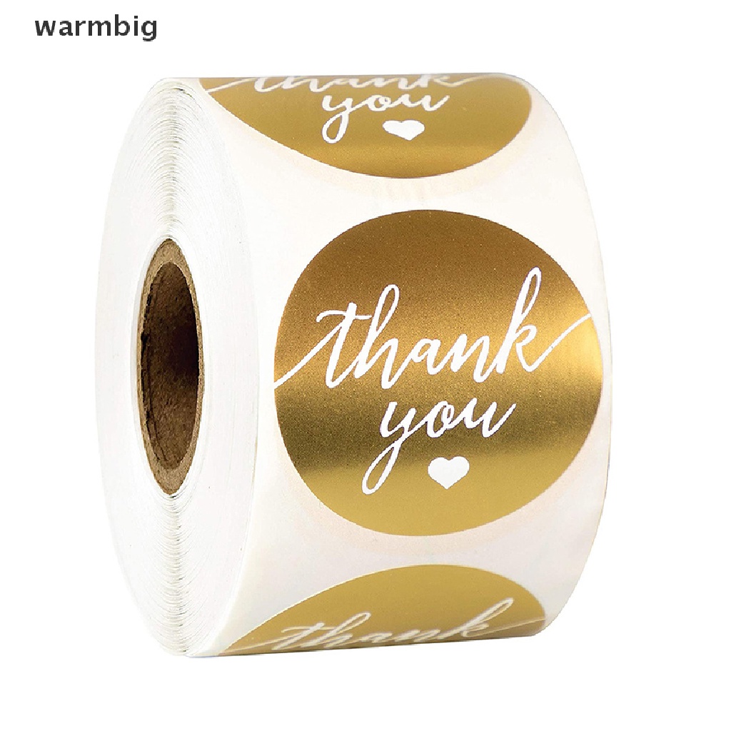 XFasten 2 Thank You Stickers Black 500 Gold Foil Sticker Label Per Roll XFasten 2 Thank You Stickers Black 500 Gold Foil Sticker Label Per Roll