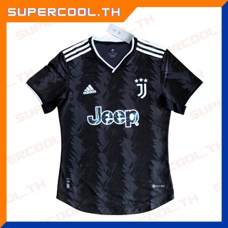 Juventus 2022/23 Away Jersey เสื้อบอลยูเวนตุส เยือน 2023 เสื้อยูเวนตุสดดำ