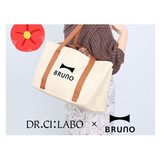 กระเป๋าสะพาย กระเป๋าซื้อของ เก็บอุณหภูมิได้ dr. ci labo X Bruno tote bag