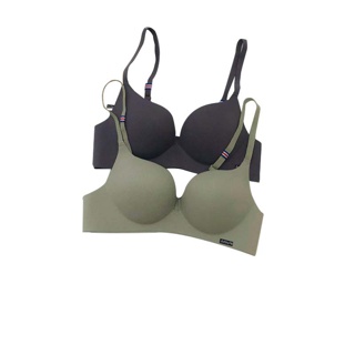 🧸🧧𝑩𝒓𝒂𝑩𝒓𝒂𝑩𝒓𝒂🧸 #bra-995 เสื้อชั้นใน บราไร้ขอบ ไร้โครง ฟองน้ำหนา ผ้านุ่ม Softbra
