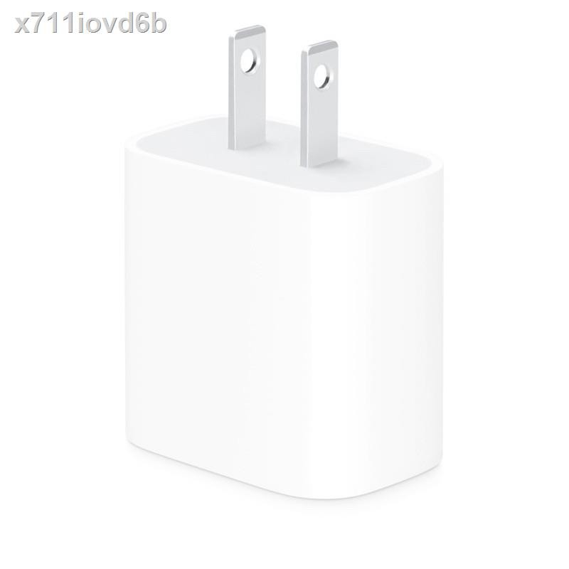 100 % ต้นฉบับ 24 ชั่วโมง﹊Apple 20W Charger Adapter And USB C to lightning
