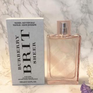 Burberry Brit Sheer For Her EDT 100 ML. (TESTER )