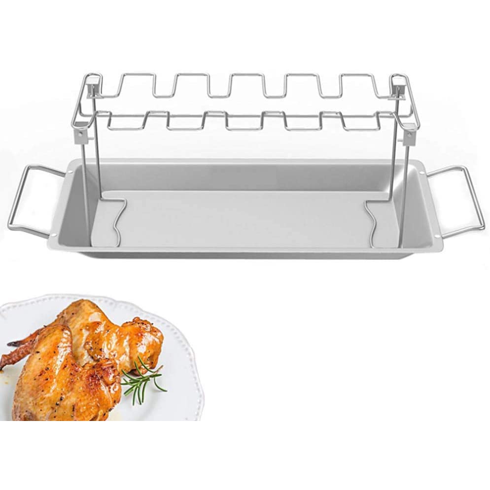 Collapsible Roasted Chicken Rack Holder 304 Stainless Steel Homeself ...
