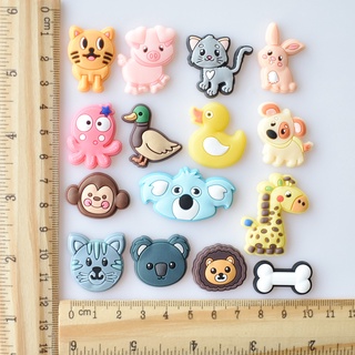 อุปกรณ์เสริม จี้รูปหมูน่ารัก สําหรับตกแต่งรองเท้า Croc Jibbits Charm Cat Jibitz